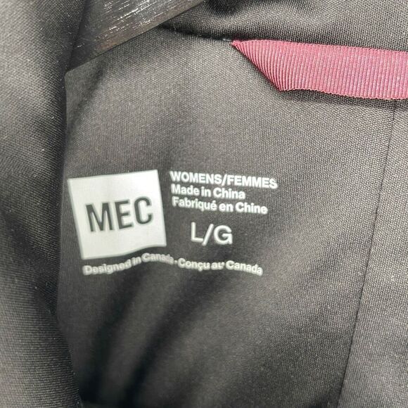 MEC Mountain Equipment Co-Op Womens Highline Windstopper‎ Vest Black Size Large - Picture 4 of 7